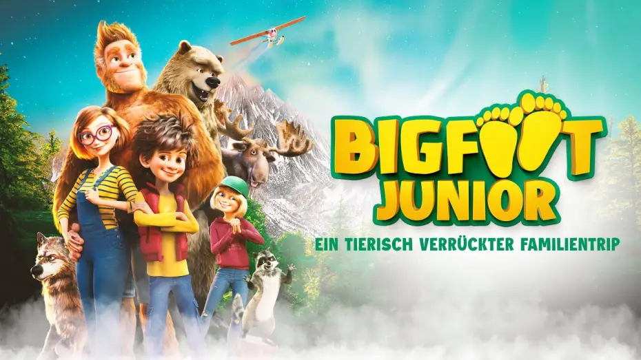 Wideo do filmu Mała Wielka Stopa 2: W rodzinie siła — Bigfoot Junior - Ein Tierisch Verrückter Familientrip - Kinotrailer Deutsch HD - Ab 26.08.21 im Kino