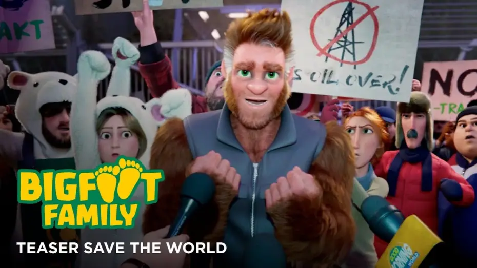 Wideo do filmu Mała Wielka Stopa 2: W rodzinie siła — BigFoot Family - Teaser Save the world [VF]