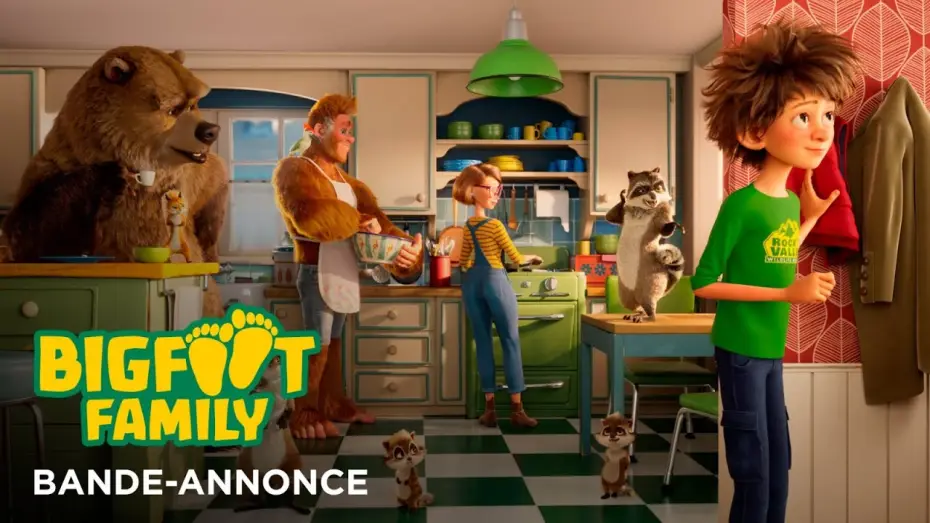 Wideo do filmu Mała Wielka Stopa 2: W rodzinie siła — BigFoot Family - Bande Annonce [VF]