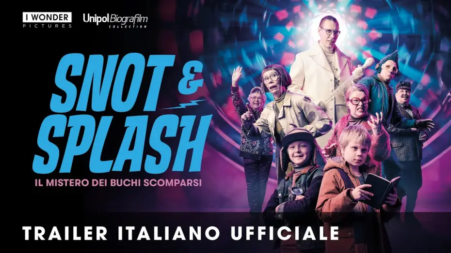 Wideo do filmu Räkä ja Roiskis — SNOT E SPLASH - Il mistero dei buchi scomparsi | Trailer italiano ufficiale HD