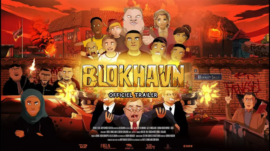 Wideo do filmu Blokhavn — BLOKHAVN | Hovedtrailer | Se den hjemme nu 🍿