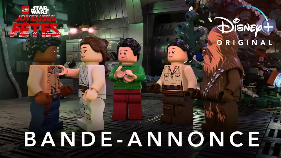 Wideo do filmu LEGO Gwiezdne wojny: Świąteczna przygoda — LEGO Star Wars : Joyeuses Fêtes - Bande Annonce [VF]
