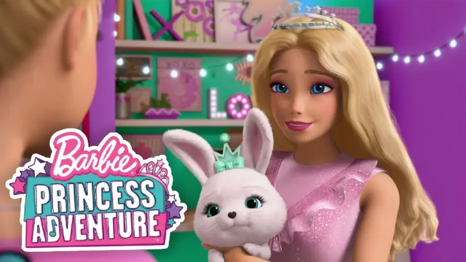 Wideo do filmu Barbie: Przygody księżniczek — ¡BARBIE SE ENCUENTRA POR PRIMERA VEZ CON LA PRINCESA AMELIA! 👑🎀 | @BarbieenCastellano