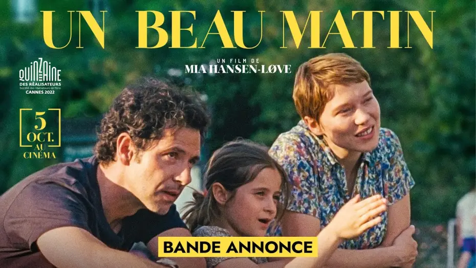 Wideo do filmu Piękny poranek — UN BEAU MATIN de Mia Hansen-Løve - Bande-annonce officielle