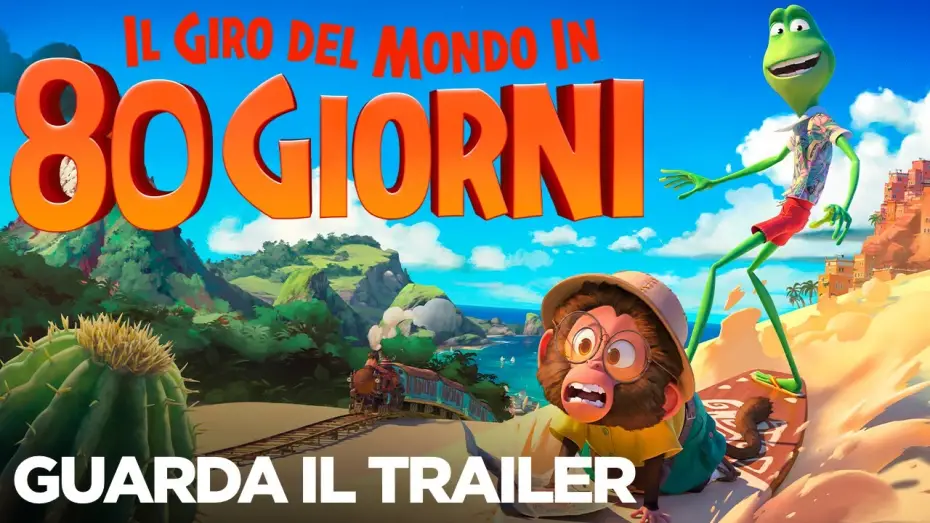 Wideo do filmu W 80 dni dookoła świata — IL GIRO DEL MONDO IN 80 GIORNI - Trailer Ufficiale - Dal 9 Settembre al cinema