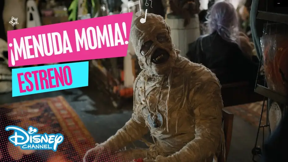 Wideo do filmu Misja mumia — ¡Menuda Momia! - Estreno viernes 29 de octubre a las 21:20h | Disney Channel Oficial