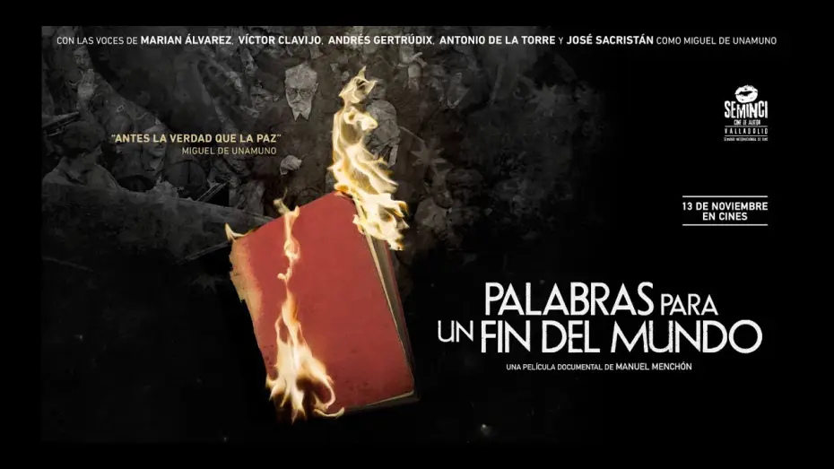 Wideo do filmu Palabras para un fin del mundo — Tráiler