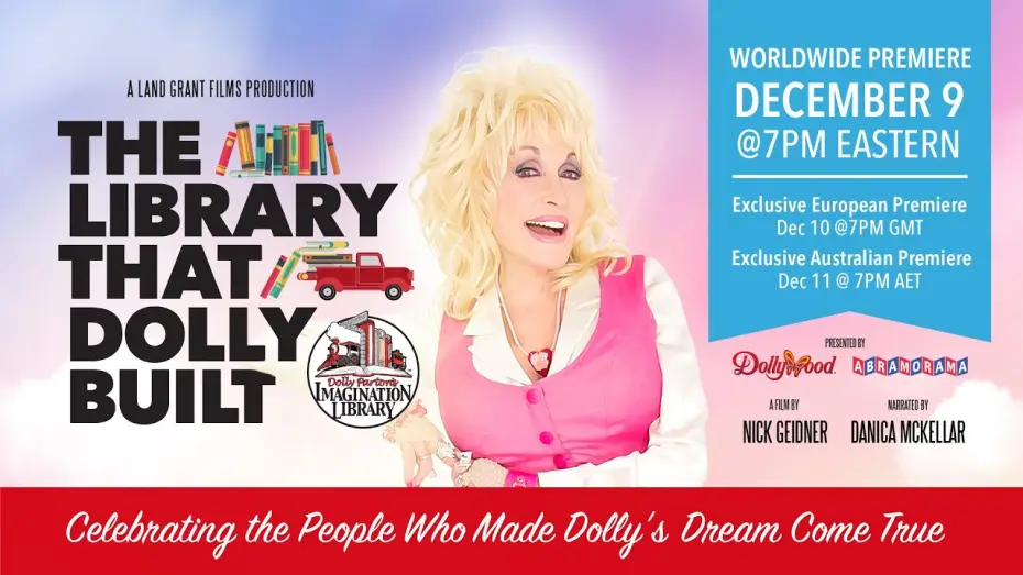 Wideo do filmu The Library That Dolly Built — The Library That Dolly Built - Official Trailer (2020) Imagination Library Documentary
