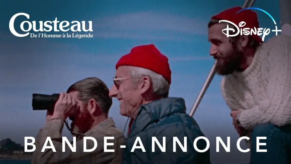 Wideo do filmu Becoming Cousteau — Cousteau : De l'homme à la légende - Bande Annonce [VOST]
