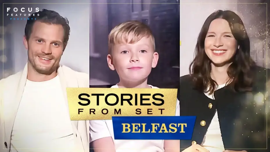 Wideo do filmu Belfast — Belfast | Jamie Dornan and Caitríona Balfe Played Rounders in Medical Gloves | Stories From Set
