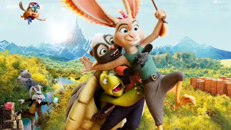 Wideo do filmu Kurozając i zagadka Chomika Ciemności — Hopper, el polloliebre - Tráiler español