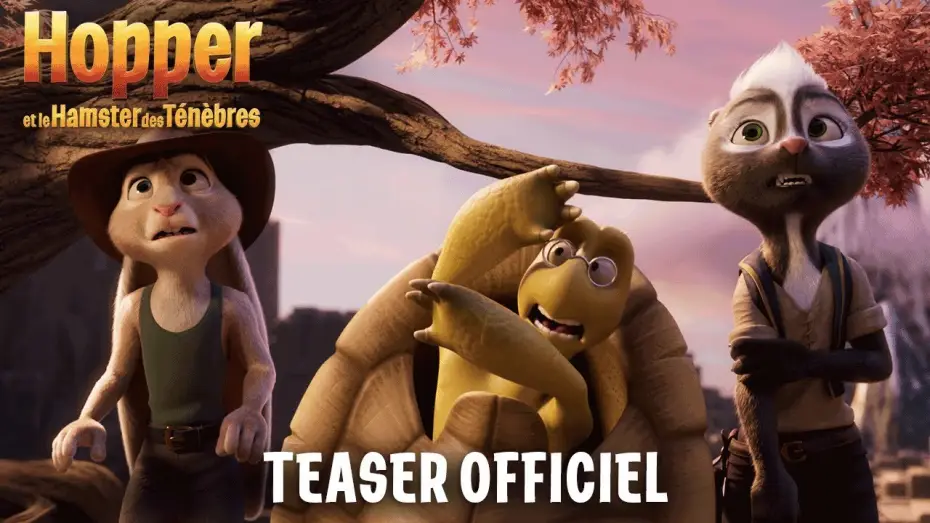 Wideo do filmu Kurozając i zagadka Chomika Ciemności — Hopper et le Hamster des Ténèbres - Bande-annonce officielle
