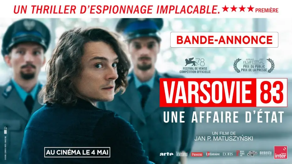 Wideo do filmu Żeby nie było śladów — VARSOVIE 83, UNE AFFAIRE D'ÉTAT  |  BANDE-ANNONCE OFFICIELLE