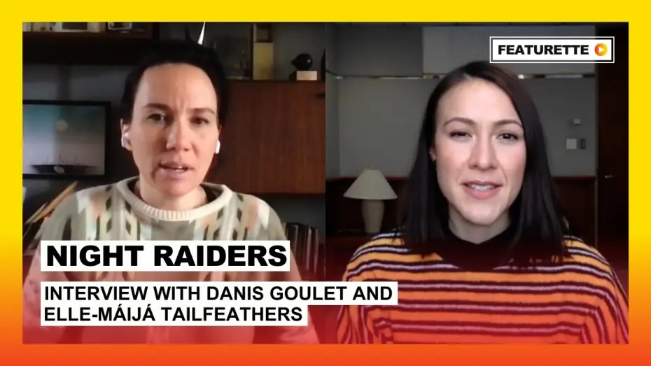 Wideo do filmu Nocni łowcy — Interview with Danis Goulet and Elle-Máijá Tailfeathers