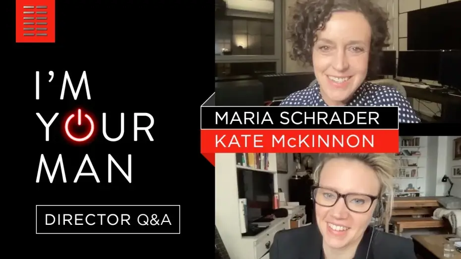 Wideo do filmu Jestem Twój — I’m Your Man | Kate McKinnon Interviews Director Maria Schrader | Bleecker Street