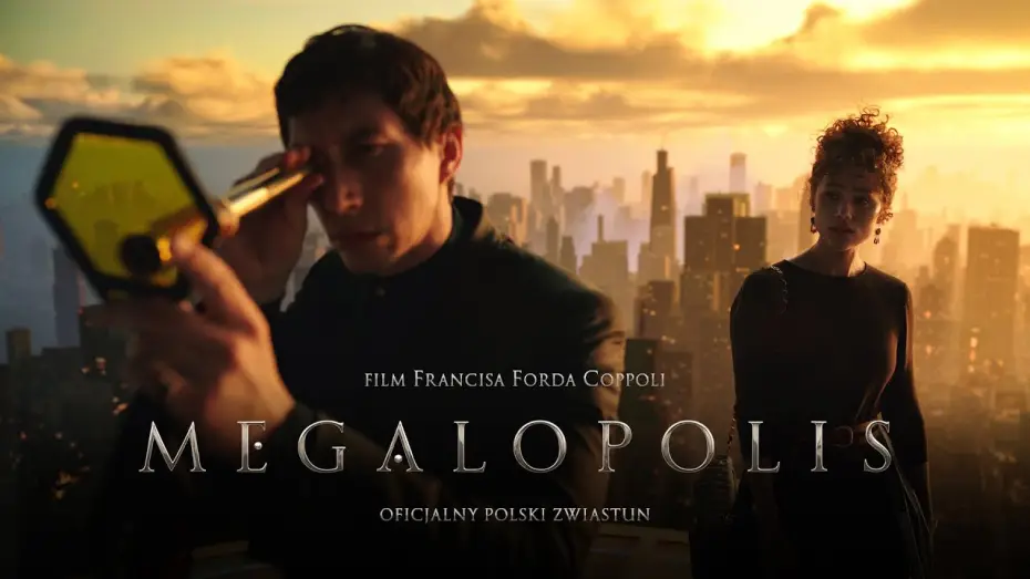 Wideo do filmu Megalopolis — Oficjalny zwiastun PL