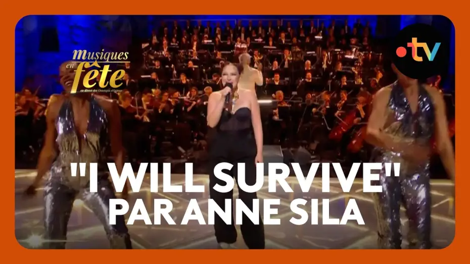 Wideo do filmu Musiques en fête des Chorégies d'Orange — Gloria Gaynor - "I will survive" avec Anne Sila