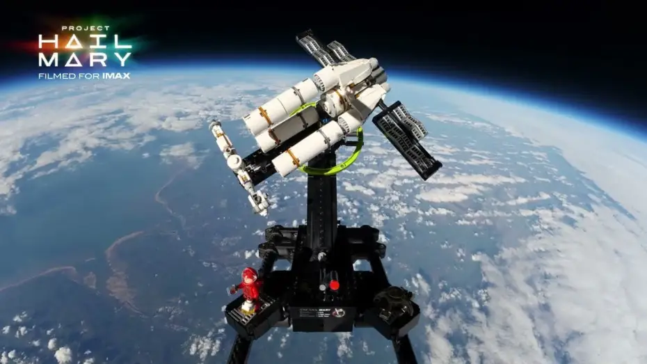Wideo do filmu Projekt Hail Mary — Highest Altitude Launch Retrieval of a Lego Set