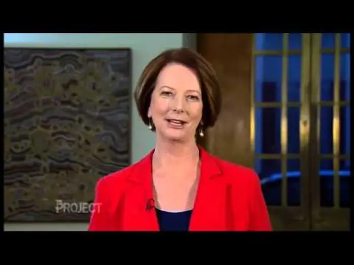 Wideo do filmu Wyborcze jaja — Will Ferrell Interviews Julia Gillard on The Project