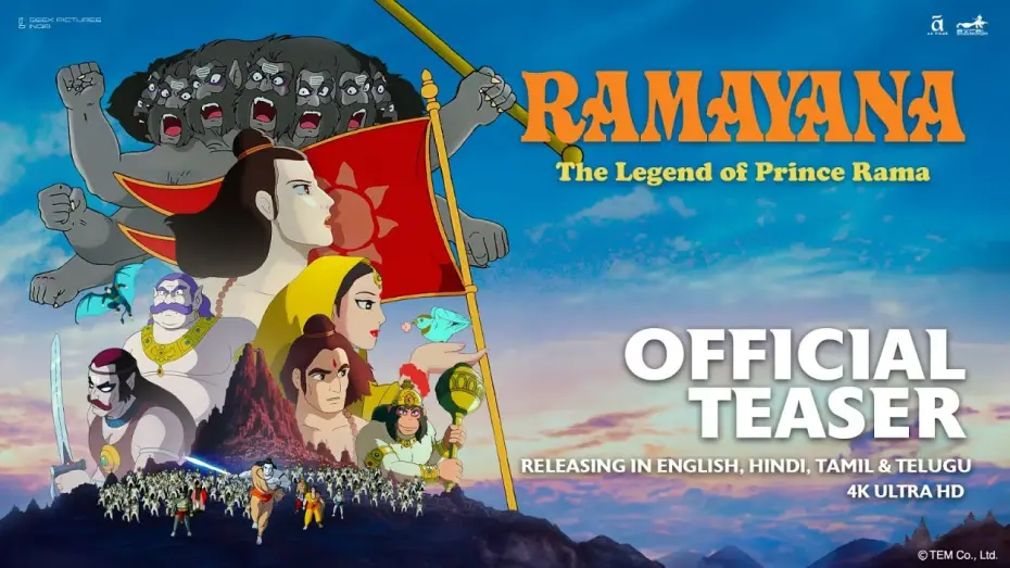 Wideo do filmu Ramayana : The Legend of Prince Rama — Ramayana | The Legend Of Prince Rama | Teaser | In Cinemas On 24th January