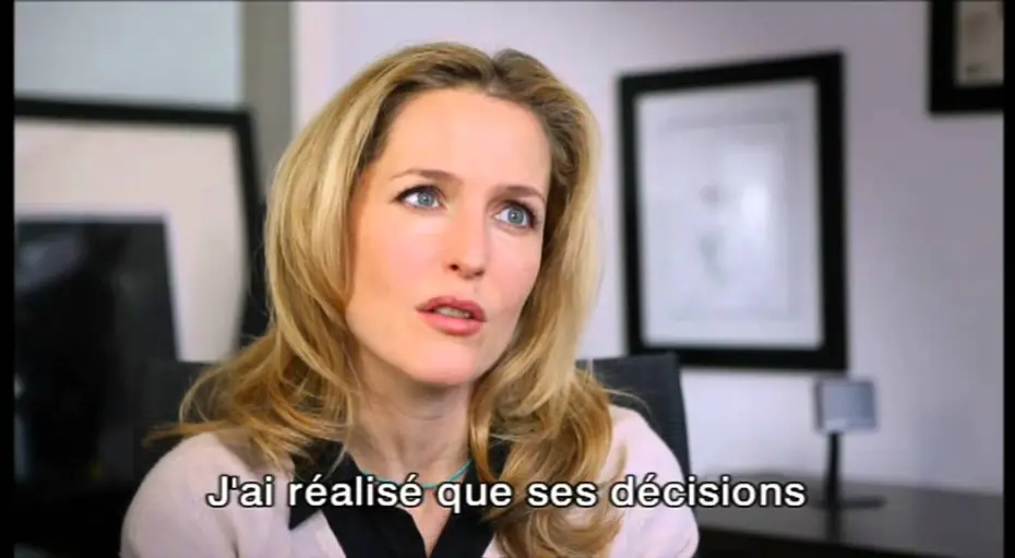 Wideo do filmu Kryptonim: Shadow Dancer — SHADOW DANCER - Interview avec Gillian Anderson (actrice)