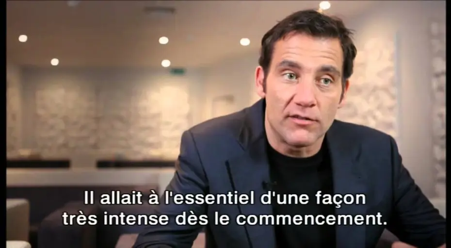 Wideo do filmu Kryptonim: Shadow Dancer — SHADOW DANCER - Interview avec Clive Owen (acteur)