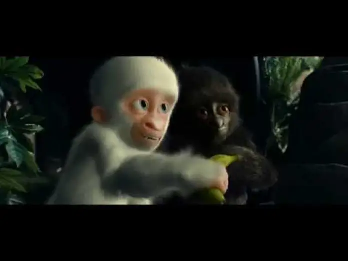 Wideo do filmu Goryl Śnieżek w Barcelonie — Bande annonce - Snowflake le gorille blanc (2011)