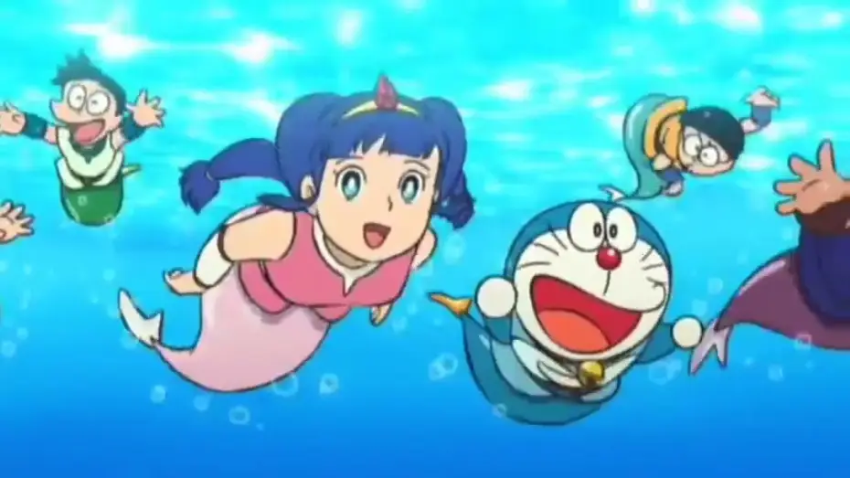 Wideo do filmu 映画ドラえもん のび太の人魚大海戦 — Columbia Pictures Logo Doraemon Nobita Mermaid Trailer