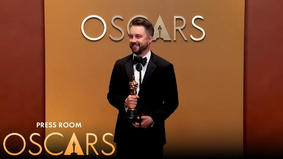 Wideo do filmu Jedna bitwa po drugiej — One Battle After Another Best Film Editing Press Room Speech | 98th Oscars (2026)