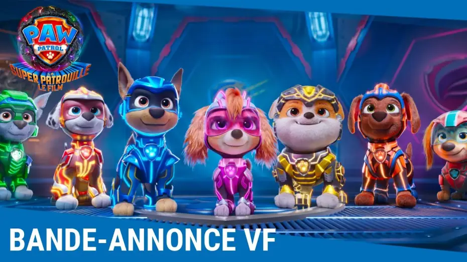 Wideo do filmu Psi Patrol: Wielki film — La Pat' Patrouille  : La Super Patrouille - Le Film – Bande-annonce VF