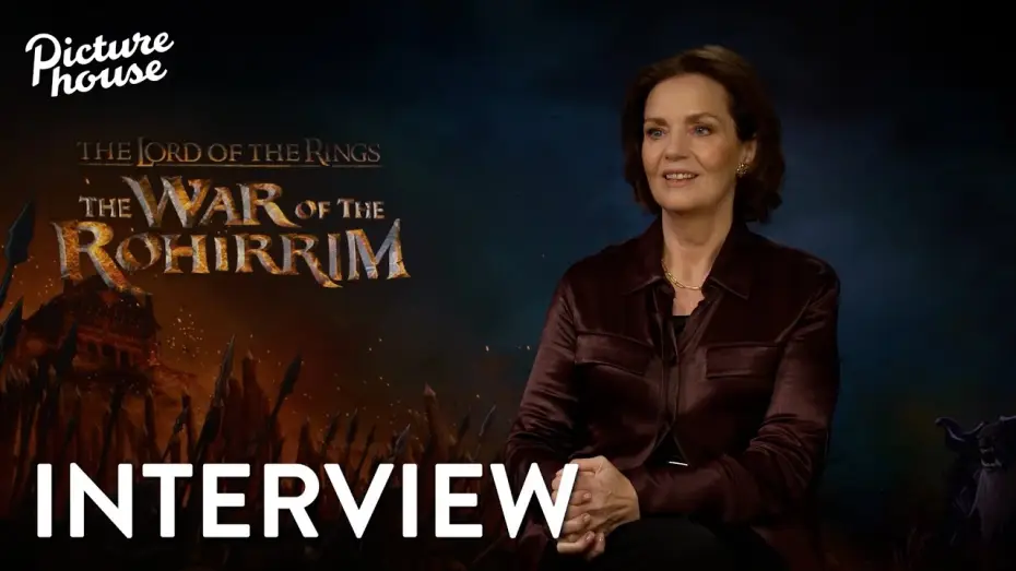 Wideo do filmu Władca Pierścieni: Wojna Rohirrimów — Philippa Boyens Interview