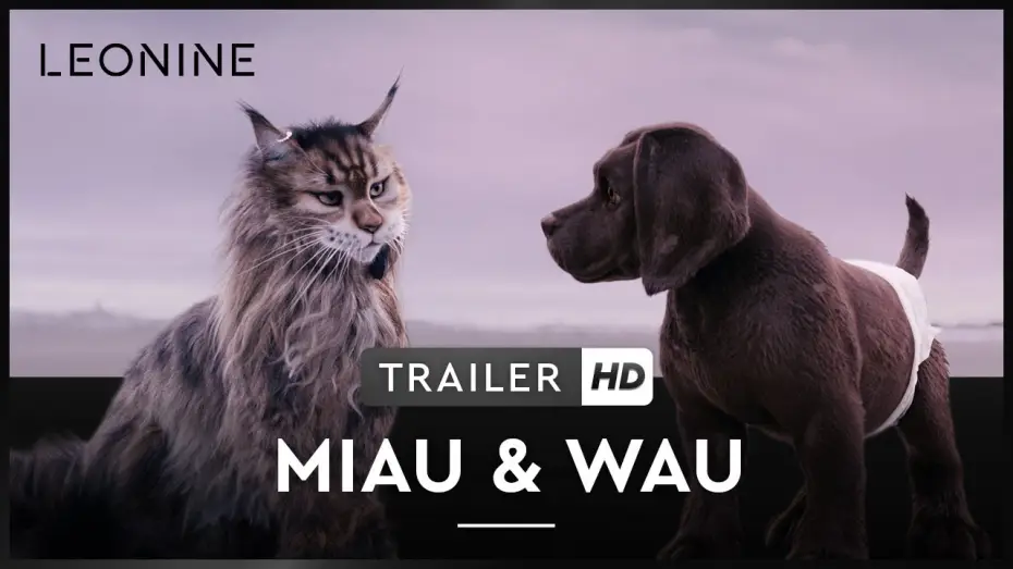 Wideo do filmu Pies i kot — Miau & Wau - Trailer (deutsch/german; FSK 6) - Ab 30.10. im Kino