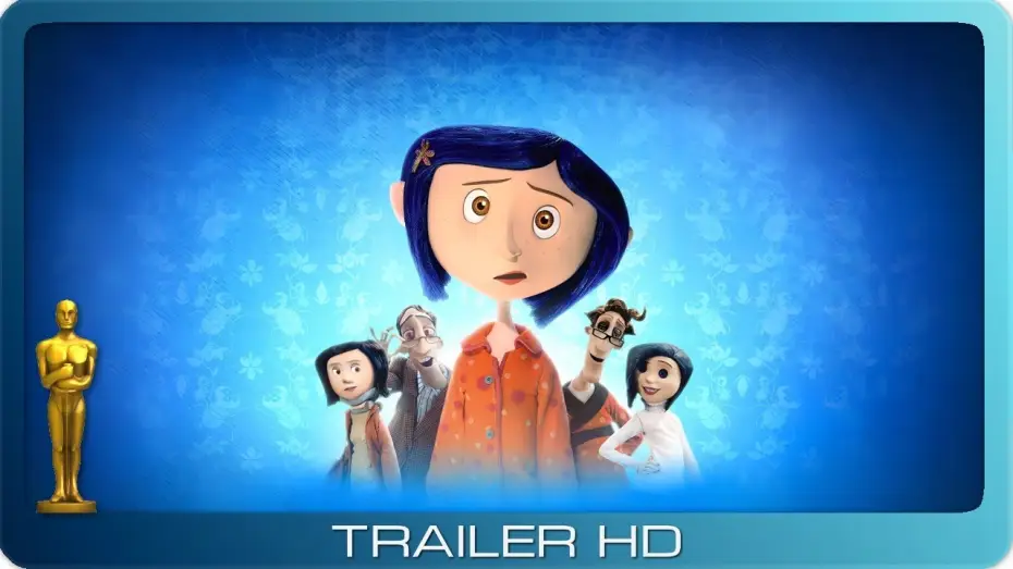 Wideo do filmu Koralina i tajemnicze drzwi — Coraline ≣ 2009 ≣ Trailer