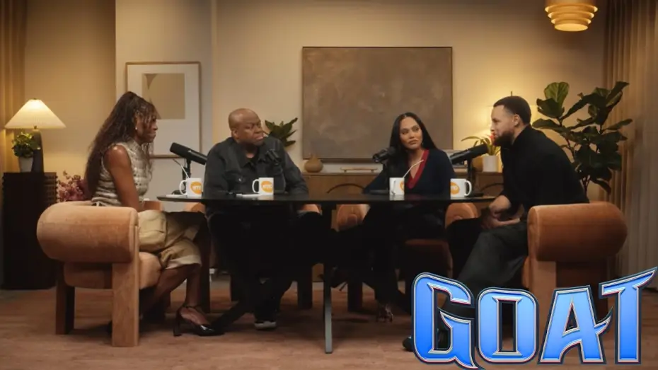 Wideo do filmu Wielka mała koza — Stephen & Ayesha Curry Discuss GOAT with Michelle Obama & Craig Robinson