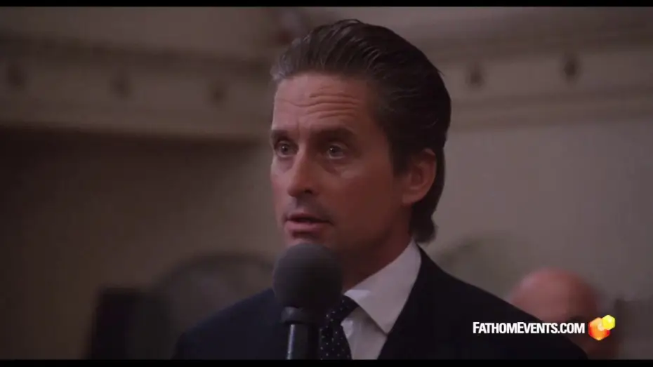 Wideo do filmu Wall Street — "Greed is Good" Clip