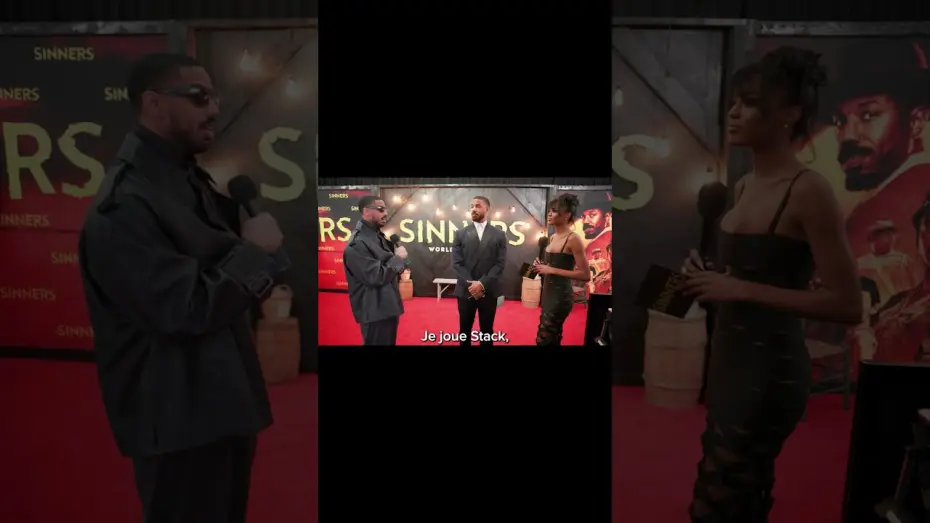 Wideo do filmu Grzesznicy — Les deux personnages joués par Michael B. Jordan étaient présents à l'avant-première de Sinners ! 🔥