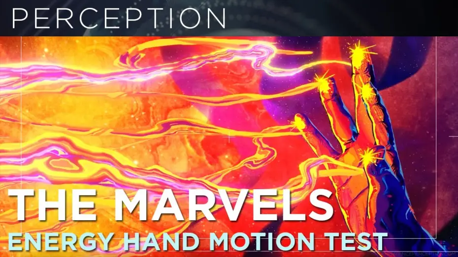 Wideo do filmu Marvels — End Credits Energy Hand Motion Test