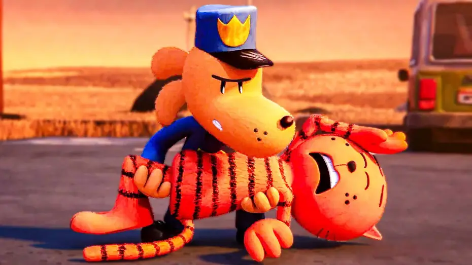 Wideo do filmu Dog Man — Dog Man vs. Pete The Pretty Evil Cat!