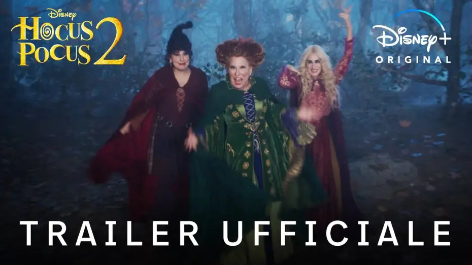 Wideo do filmu Hokus Pokus 2 — Disney+ | Hocus Pocus 2 - Disponibile in Esclusiva dal 30 Settembre