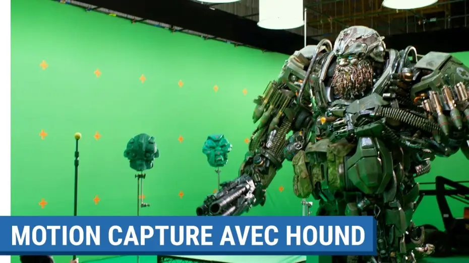 Wideo do filmu Transformers. Ostatni rycerz — TRANSFORMERS : THE LAST KNIGHT - Motion capture avec Hound (VOST)