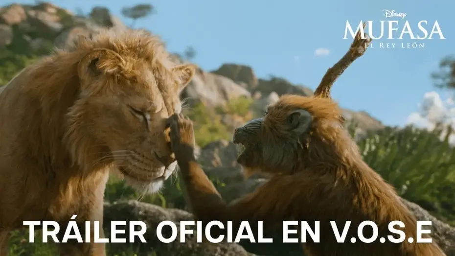 Wideo do filmu Mufasa: Król Lew — Nuevo Tráiler Oficial [VOSE]