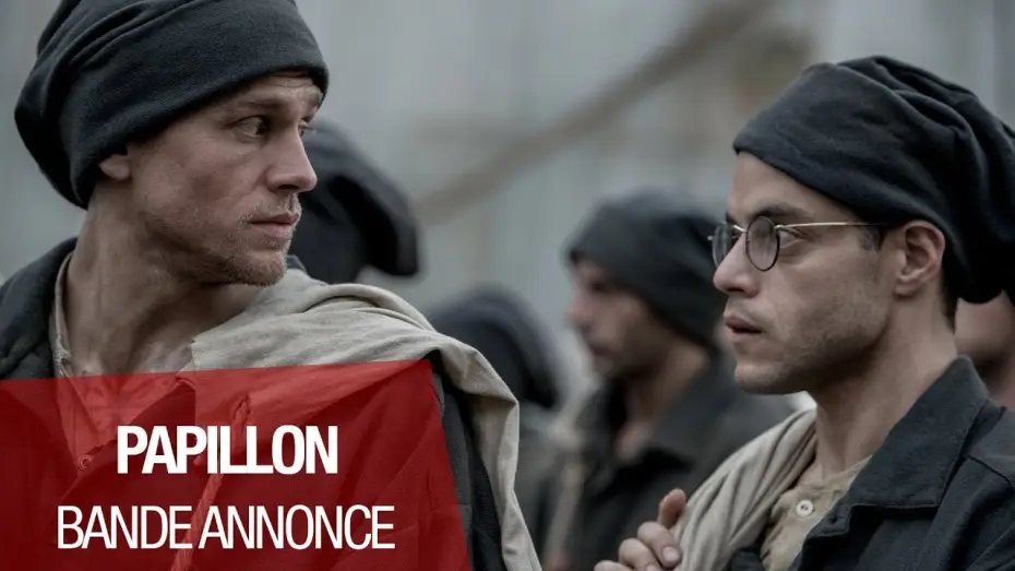 Wideo do filmu Papillon. Motylek — PAPILLON - Bande Annonce VOST