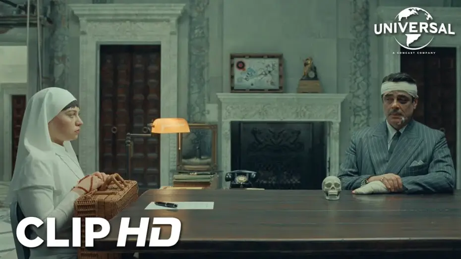 Wideo do filmu Fenicki układ — Clip en español - Única heredera