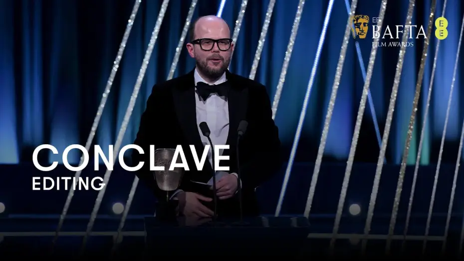 Wideo do filmu Konklawe — Conclave takes home the BAFTA for Editing | BAFTA Film Awards 2025