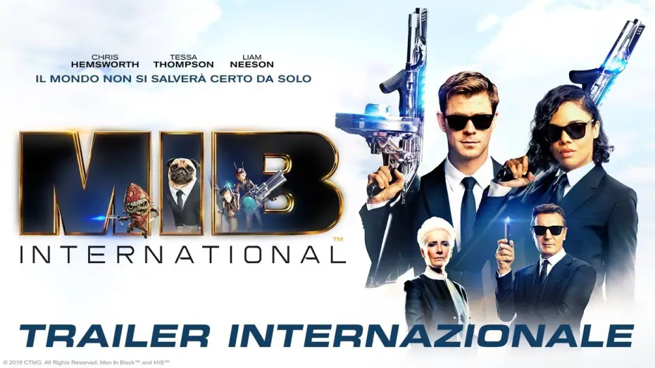 Wideo do filmu Men in Black: International — Trailer
