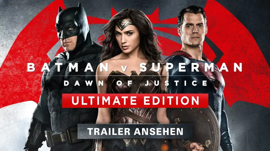 Wideo do filmu Batman v Superman: Świt sprawiedliwości — BATMAN V SUPERMAN: DAWN OF JUSTICE Ultimate Edition Trailer Deutsch HD German (2016)