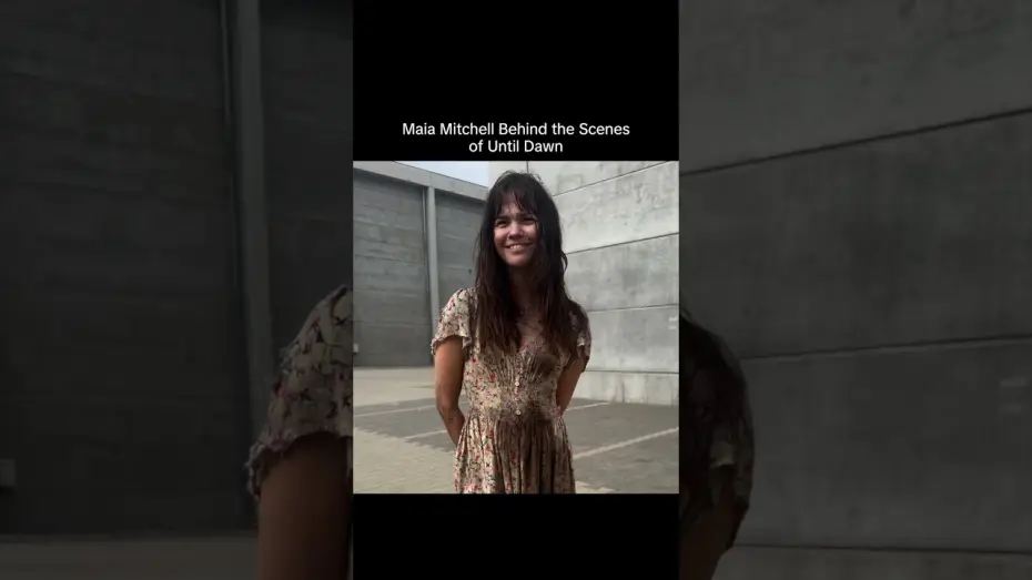 Wideo do filmu Until Dawn — Behind the Scenes With Maia Mitchell