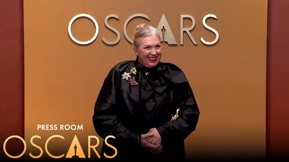 Wideo do filmu Frankenstein — Frankenstein Best Costume Design Press Room Speech | 98th Oscars (2026)