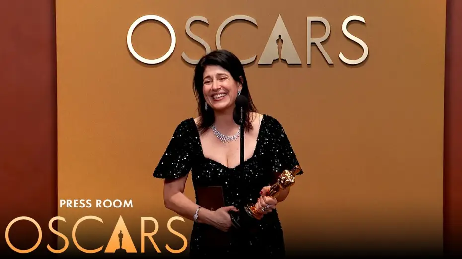 Wideo do filmu Jedna bitwa po drugiej — One Battle After Another Best Casting Press Room Speech | 98th Oscars (2026)
