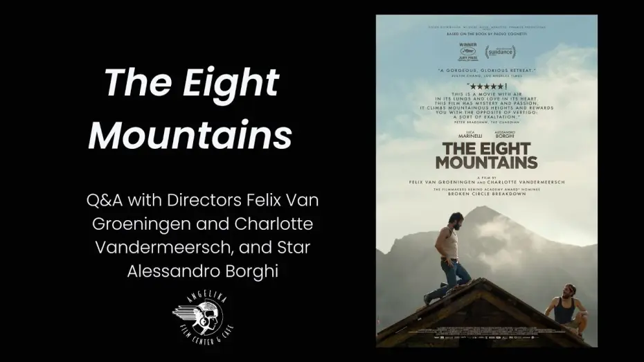 Wideo do filmu Osiem gór — The Eight Mountains Q&A with Felix Van Groeningen, Charlotte Vandermeersch, & Alessandro Borghi
